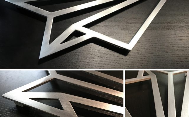 Chroma Studio - Paper Airplane Metal Wall Art SM